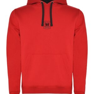 Fanhoodie Rot/Schwarz - BSC