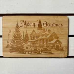 Frühstücksbrett - Merry Christmas