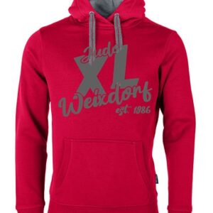 Teamhoodie Raspberry - SG Weixdorf Judo