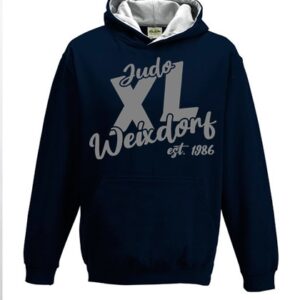 Fanhoodie Kids Navy - 40 Jahre Judo